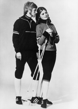 picture of man and woman staying together in odlo clothes